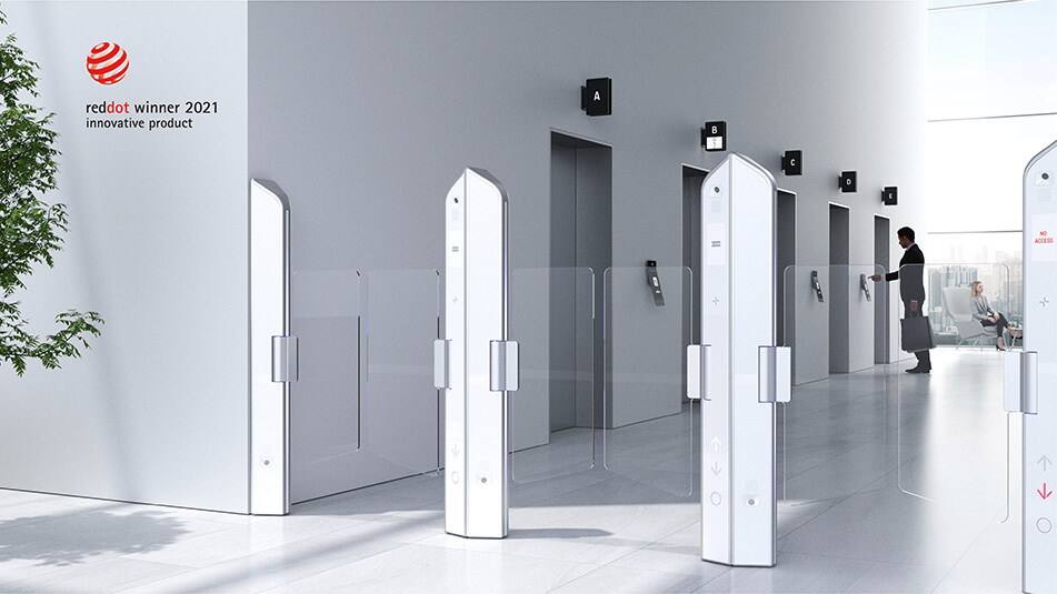 KONE Lane received two Red Dot awards in 2021, getting praise for its comprehensive technological features and innovative design.