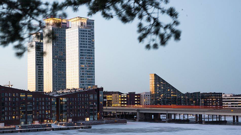 Limited land for urban expansion encourages mixed-use land policies.